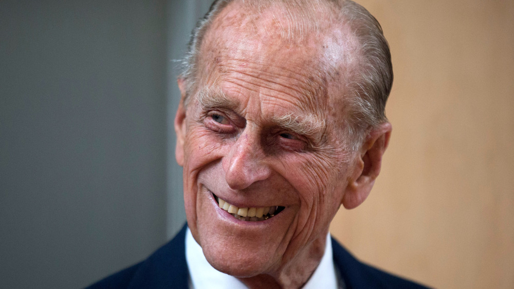 Prince Philip smiling