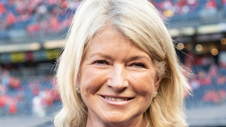 Martha Stewart smiling