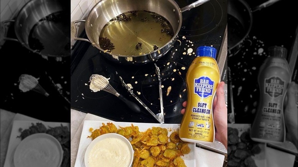 Bar Keepers Friend to work