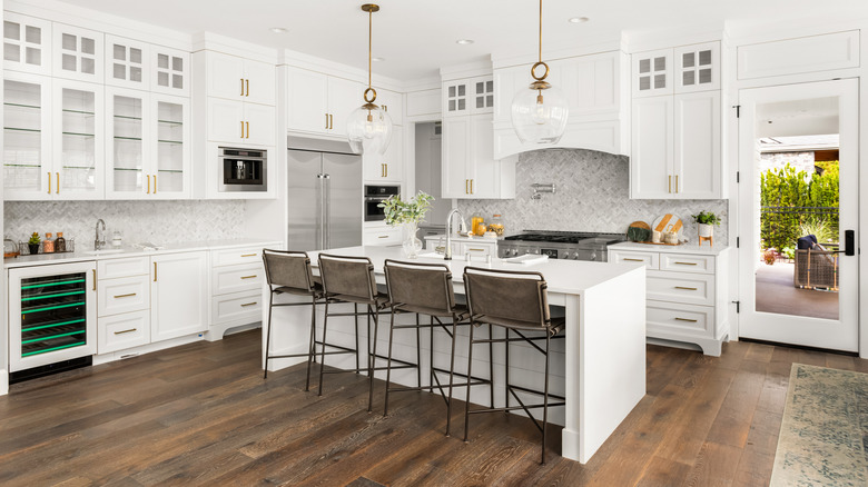 A modern kitchen
