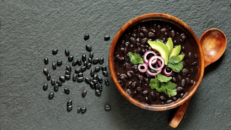 Black bean soup