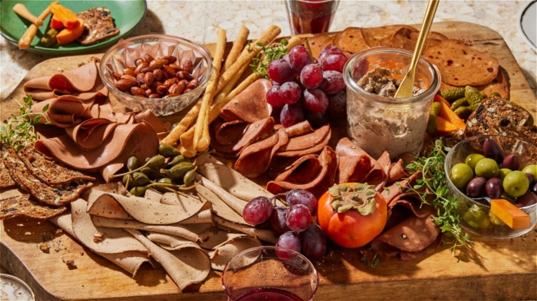 Prime Roots vegan charcuterie board