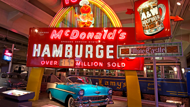 Vintage McDonalds sign