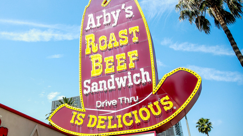 Arby's sign in LA