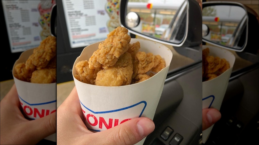 Popcorn chicken from Sonic