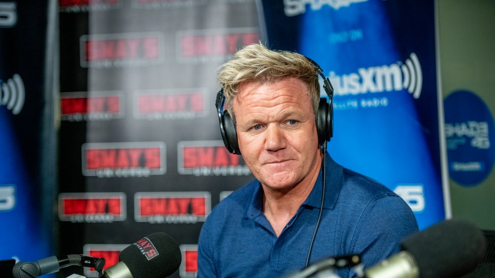 Gordon Ramsay on a radio show