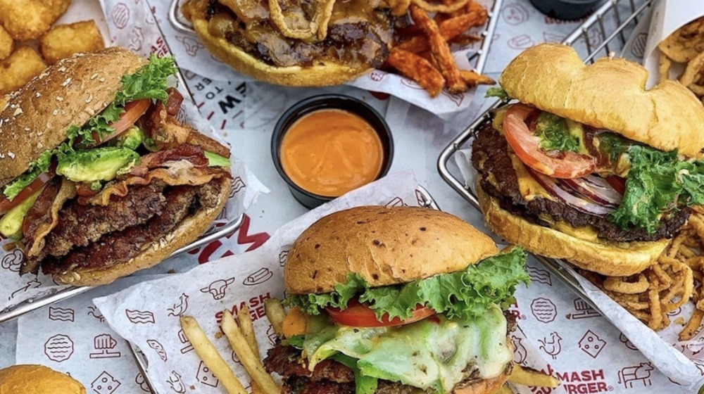 Smashburger burgers