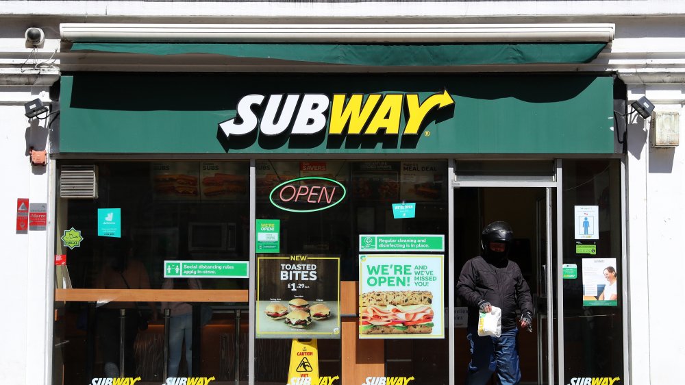 A Subway outlet
