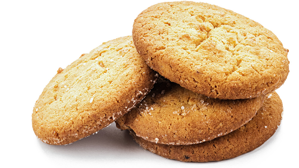 Shortbread cookie stack