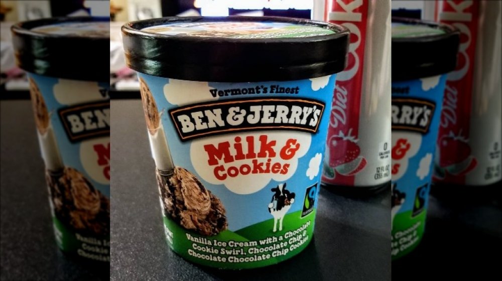 Ben & Jerry's Milk & Cookies