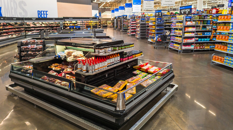 Walmart rocery section