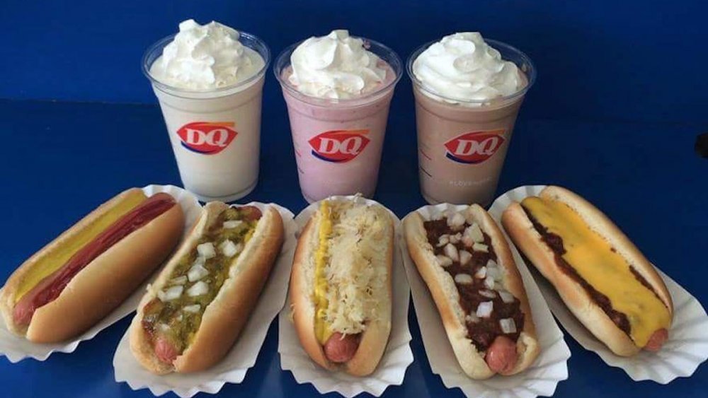 Dairy Queen hot dogs