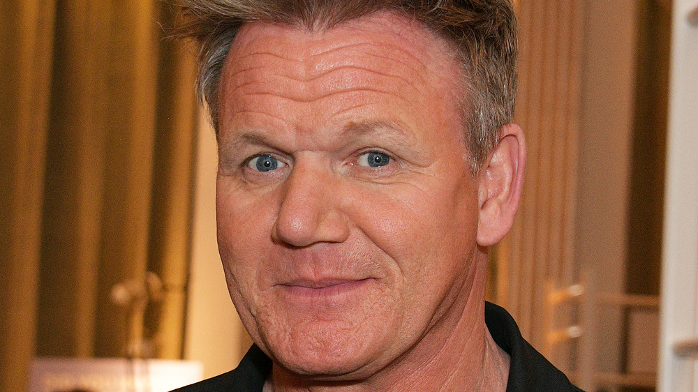 Gordon Ramsay from Hell's Kitchen close-up