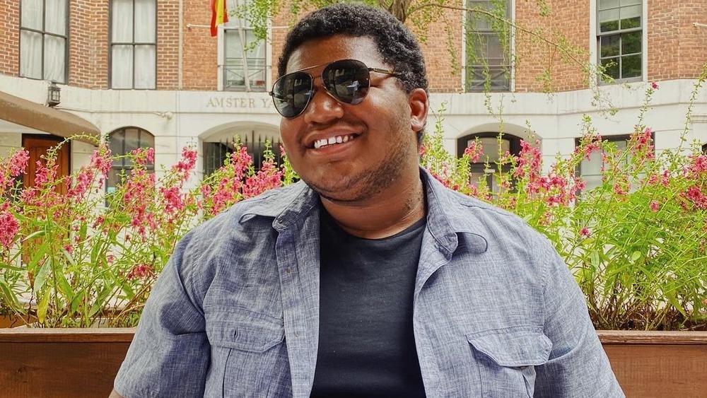 TikTok bartender Miles Turner sporting sunglasses
