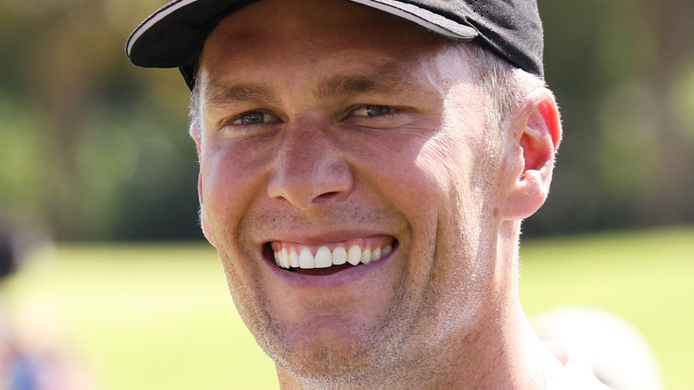 Tom Brady smiling
