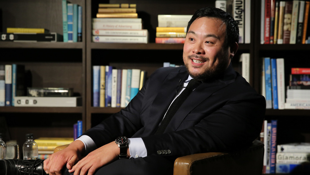 A portrait of chef David Chang