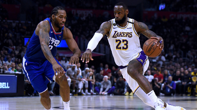 Lebron and Kawhi Leonard