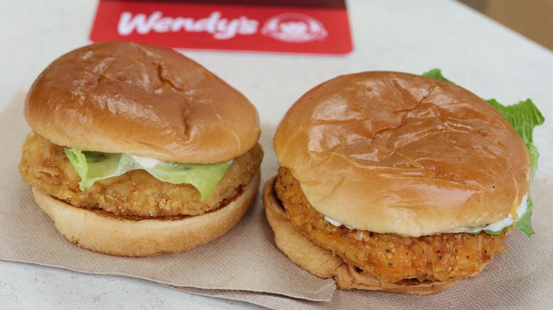 Wendy's Spicy Chicken Sandwiches