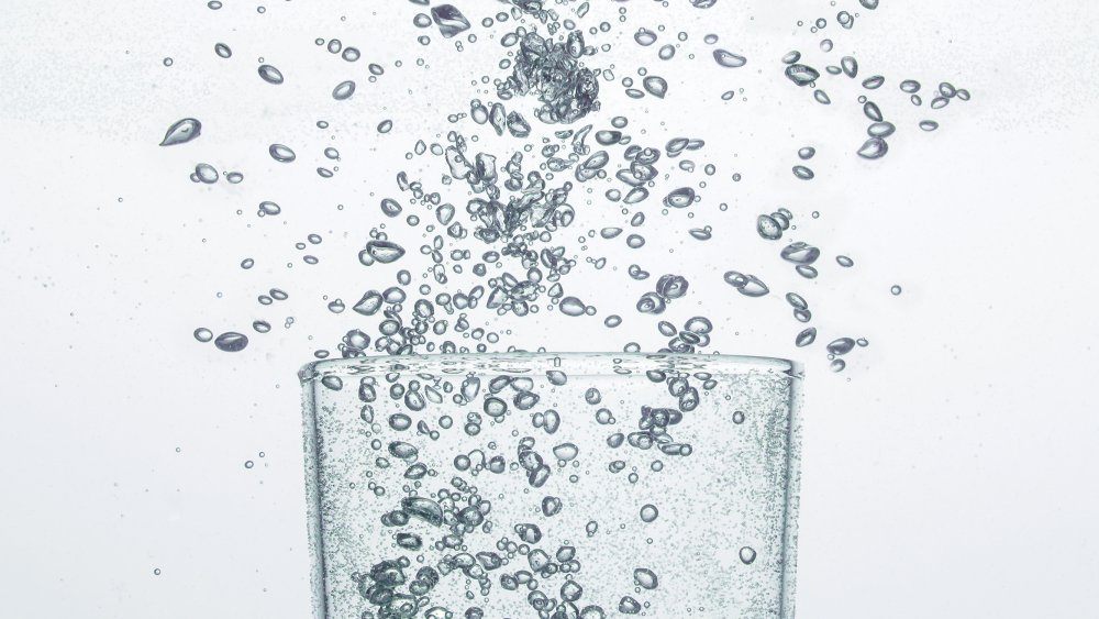 sparkling water
