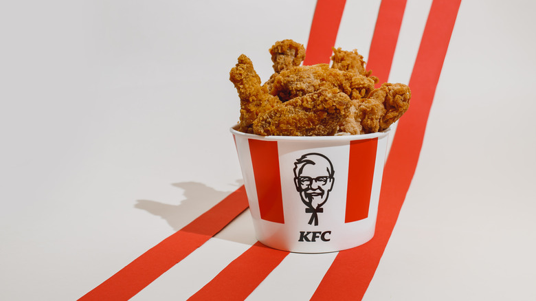 bucket of KFC chicken