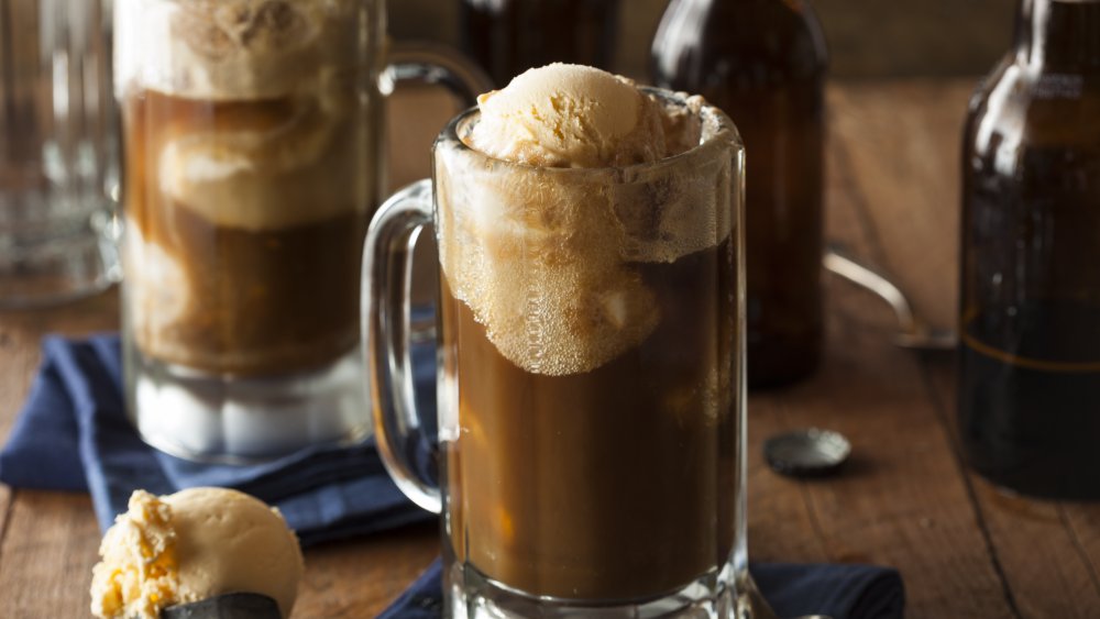 Root beer float