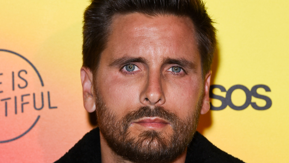 A close-up shot of Scott Disick