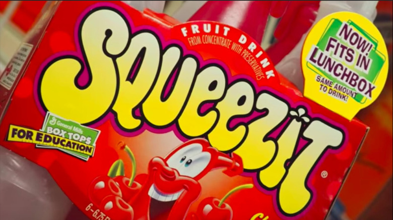 Squeezits label