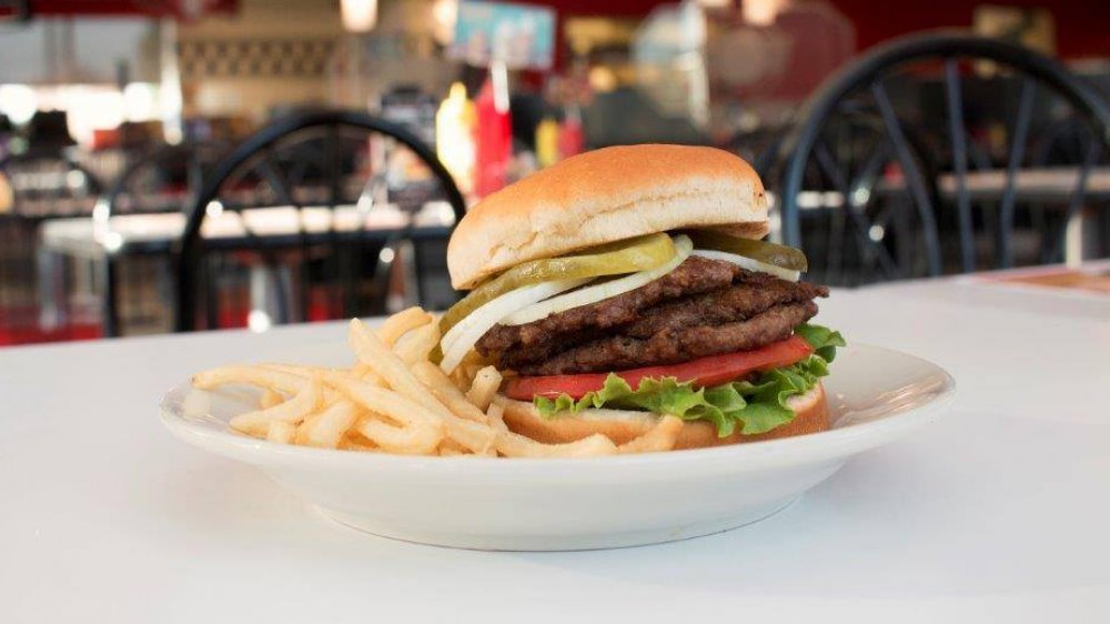 Steak 'n Shake burger 