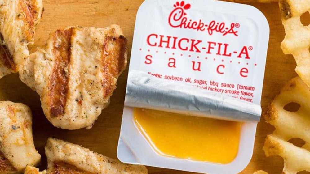 Chick-Fil-A sauce, delicious chicken bestselling fries