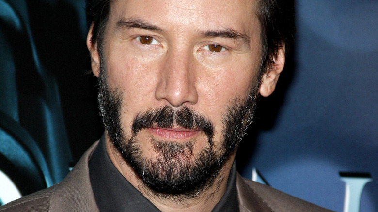 ]Keanu Reeves at John Wick premiere