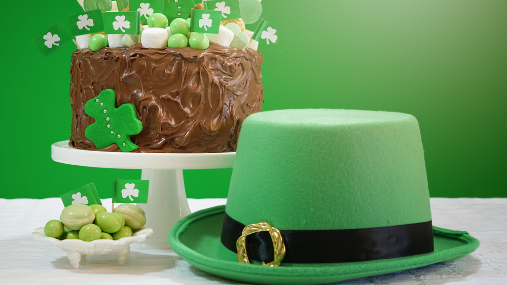 St. Patrick's Day cake