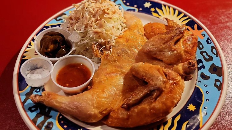plate of fried chicken from The Prince