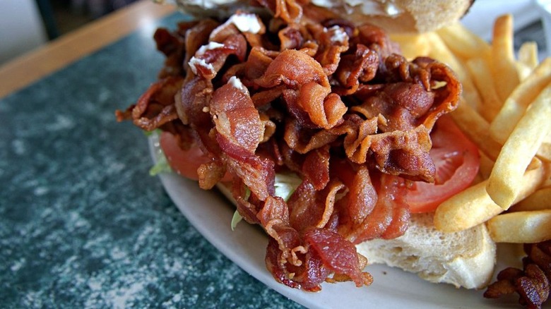 BLT sandwich from Tony's I-75 Restaurant
