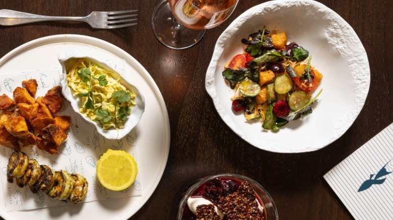 Small and large plates at Vernick Fish