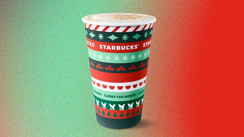 Starbucks Eggnog Latte