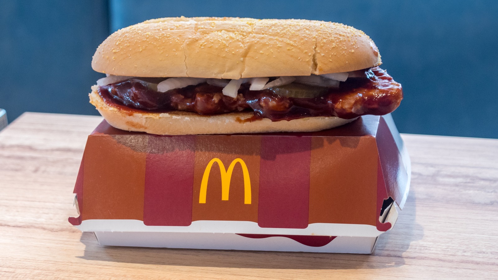 The McRib is Back at Lawton McDonald's