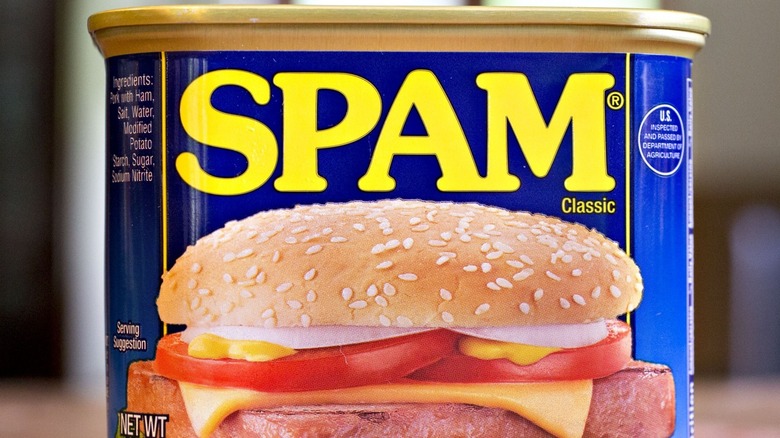 A can of Spam