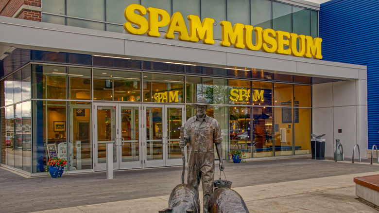 Entrance to the Spam Museum