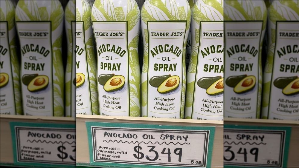 Trader Joe's Avocado Oil Spray on shelves