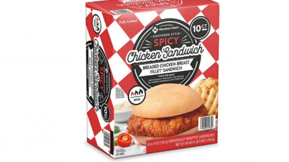 Sam's Club Spicy Chicken Sandwiches