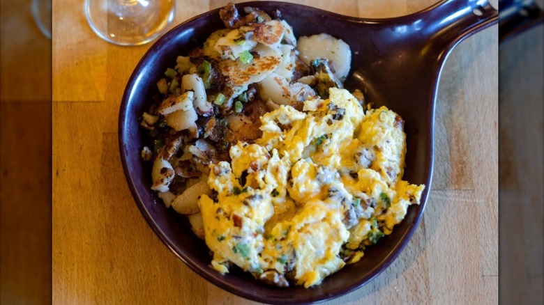Hangtown fry from the Buttercup Pantry