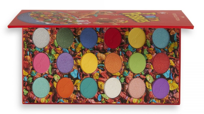 box of Pebbles makeup