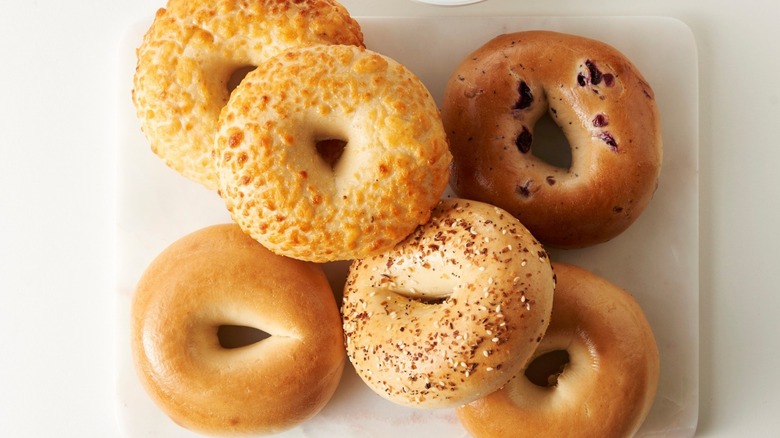 assorted Einstein Bros. Bagels