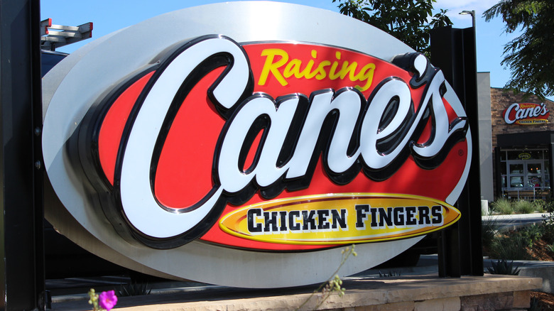 Raising Cane's Sign