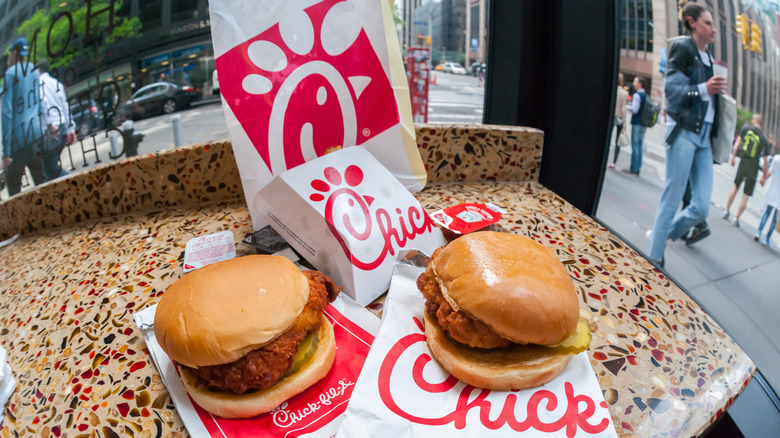 Chick-fil-a logo and phone