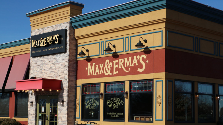 Exterior of Max & Erma's restaurant