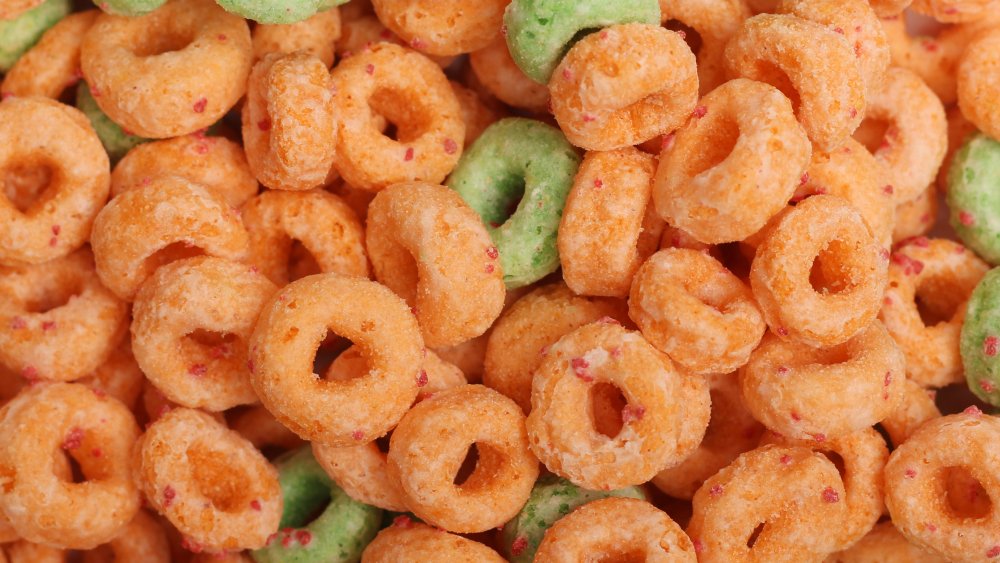 Apple Jacks cereal o's