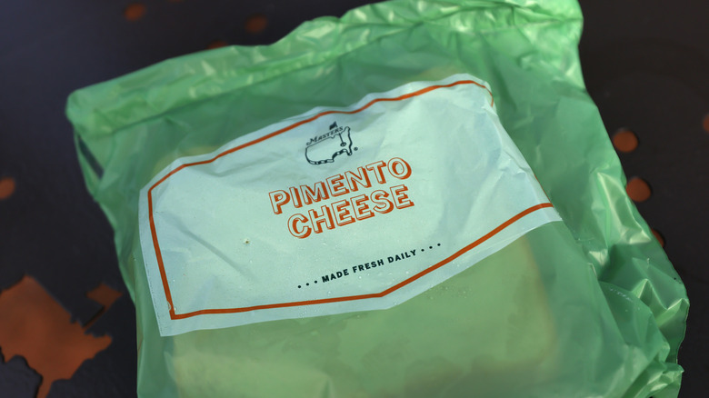 Pimiento cheese in packaging