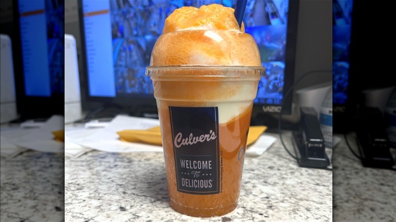 Culver's orange float