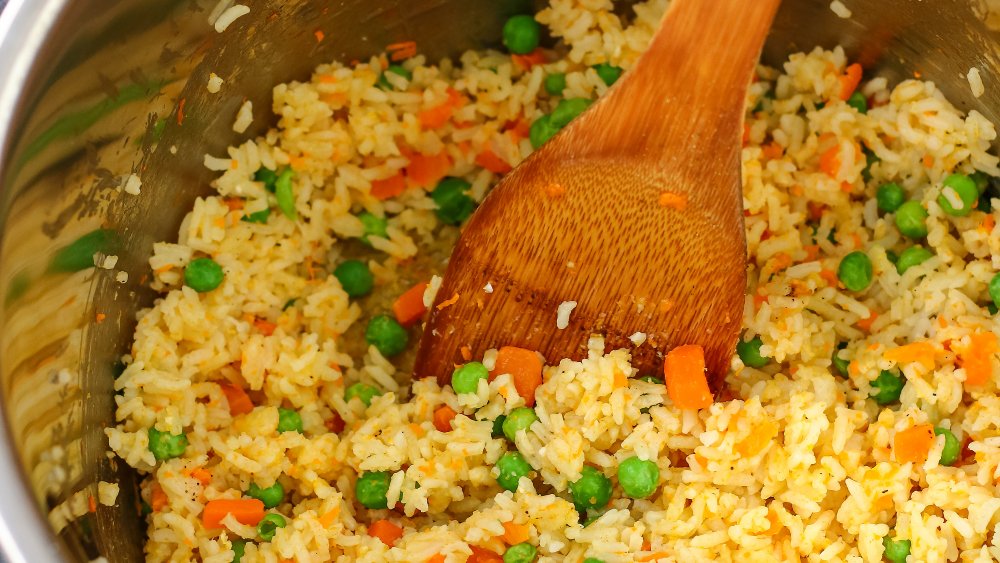 Representational image of rice inside a cooker